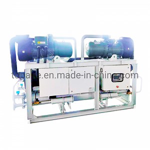 [Hot Item] Seawater Cooled Marine Screw Chiller with Dual Screw Compressor PLC R134A