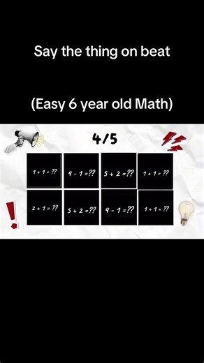 Super simple math!