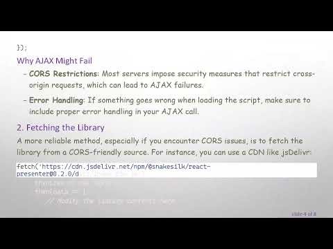 How to Load and Modify External JavaScript Libraries in Your Code