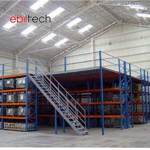 [Hot Item] Q235 Steel Material Storage Warehouse Industrial Platform Racks
