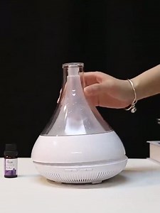 Smart Aromatherapy Diffuser & Humidifier – 350ML, App Controlled, Ultrasonic, Quiet, Multi-Color LED