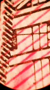 A 20 dollar bank note under the microscope