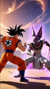 🔥"GOKU VS BEERUS: ULTRA INSTINCT SHOWDOWN🔥😈 | EPIC FIGHT SCENE | #GokuVsBeerus #shorts #Goku #Beerus