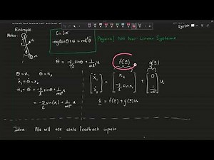 02 Non Linear Control Feedback Linearization