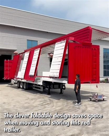 3.1K views | Smart Trailer Expansion in Action #TrailerTech #FoldableDesign #CargoSolutions | Pixplor | Facebook