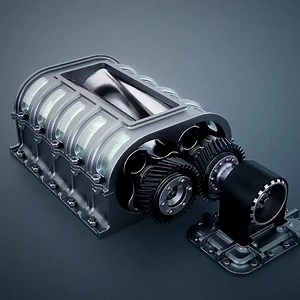 Roots Blower ----is a positive displacement lobe pump which is operates by pumping fluid with a pair of meshing lobes resembling a set of stretched gears. #facebook #engineering #RootsBlower | Tech Zoo