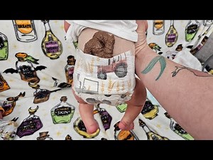 Huge Diaper Blowout!! Poop explosion for silicone baby doll| Details of New Doll| nlovewithreborns..