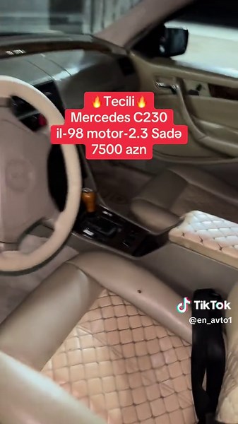 Mercedes C230 1998: Alış-verişə Hazır!