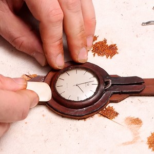 232K views · 119 reactions | DIY Leather Watch Accessory | Crafty Panda How | Facebook