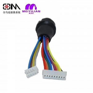 [Hot Item] Qm 0u Socket Sample Cable Assembly with 12V Socket Electrical Banana Plug Socket Push Pull Connector
