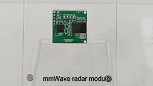 High Sensitivity Multi-Target Tracking Millimeter Wave Radar Module 60GHz Human Presence Detection mmWave Module