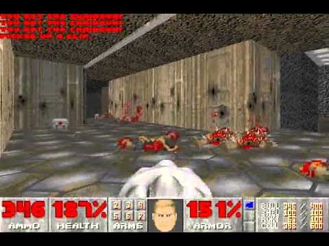 Doom II (100%) Walkthrough (Map09: The Pit)