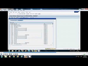 SAP ABAP-Module Pool Programming - Table Strip_Part1