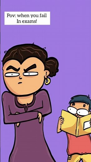 Exam Fail… Aur Mummy Ko Pata Chal Gaya 😂💀 #funny #ytshorts #viral #animation #comedy