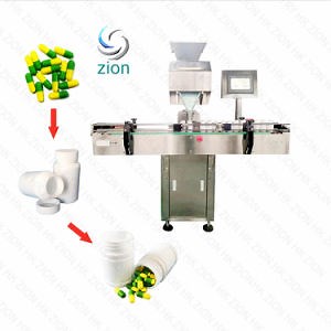 [Hot Item] Digital Electric Tablet Seed Counter Machine Effervescent Tablets Counting Packing Machine Capsule Tablet Counting Bottling and Filling Machine