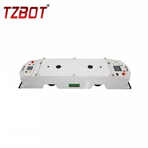 [Hot Item] ทีซบอท 500kg โหลดหุ่นยนต์เอจีวี รถยนต์นำทางอัตโนมัติที่มีฟังก์ชันการดึงสองทิศทาง