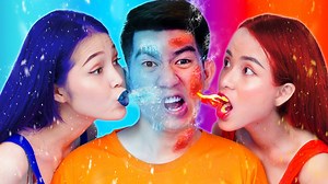 5.3K views · 132 reactions | Extreme Hot VS Cold Challenge | Girl on...