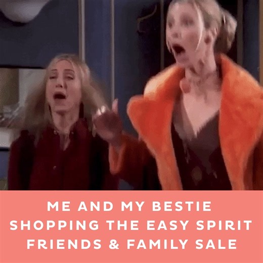 Shopping is always better with friends. Enjoy 30% off site wide until April 22. Exclusions apply. Click here to save https://bit.ly/3JmZXdM | Easy Spirit