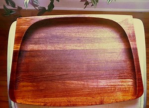 Vintage Dansk Teak Cutting Board, Large Mid-century Serving Board - Etsy Canada