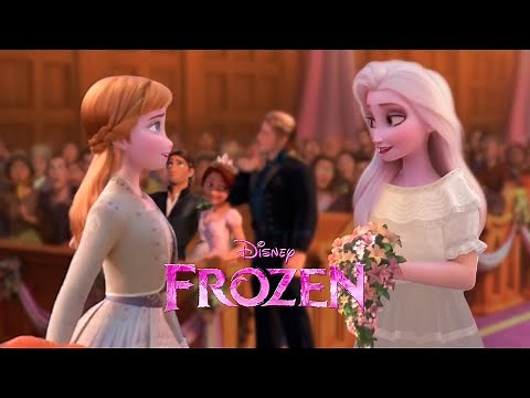 Frozen 3: Queen Elsa get married! | Frozen Ever After [JELSA Fanmade Scene ]