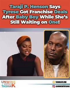 560K views · 6.1K reactions | #TarajiPHenson is getting real about the industry disparities between men and women. While #Tyrese landed two major franchise films after Baby Boy, she says she’s still waiting on that same level of opportunity. Winos, y’all think Taraji should’ve had her own? | Tasha K | Facebook
