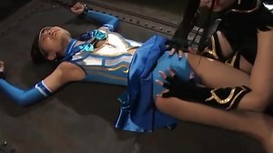 Female warrior-tickle first