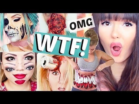 die 40 KRASSESTEN HALLOWEEN Make Ups!! 😱💉 | ViktoriaSarina