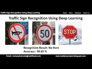 Traffic Sign Recognition Using Deep Learning | Traffic Sign Recognition Using Python Source Code