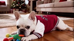 Dog Fleece Varsity Jacket for Small Medium Dogs, Winter Dog Coat for Holidays, Stylish Male & Female Doggy Sweatshirt Outdoors，Sport Coats for Dogs, Baseball Uniform Jackets for Puppy