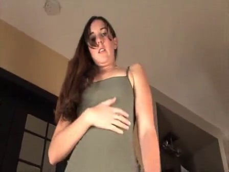 Cute hairy ass girl takes a dump