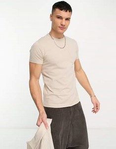 French Connection pocket t-shirt in stone | ASOS