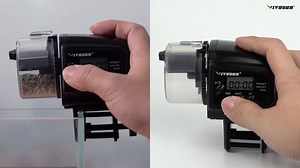VIVOSUN Programmable Automatic Fish Feeder with Volume Timer Control