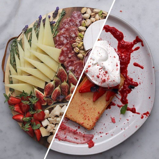 Need to make your dinner plans picture perfect 📸? Here are 4 plating techniques and tips to master for a beautiful four-course meal. 🥘🍳Get recipes, food quizzes, cooking hacks, and more sent to your inbox 4x/week. Sign up for the Tasty newsletter 👉https://bzfd.it/2BwmYsd | Tasty