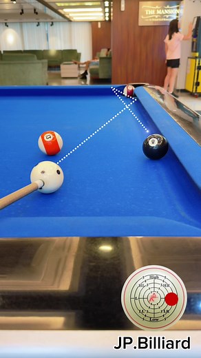 2 Rail Kick Shot — Eight Ball Skill Shot