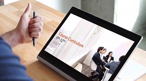 Forward, pause, reverse. Use your Surface Pen to control your PowerPoint presentations and keep your audience riveted. http://msft.social/CT5oPV | Microsoft Surface