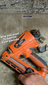 13K views · 110 reactions | This is why you need to keep your Paslode nail gun serviced. Dirt builds up inside the gun, causing problems like this. The dirt is insulating the discharge point, so the spark arcs tobacco different location. #paslode #paslodegun #paslodefix #paslodecure #problem #wontfire #notworking #howtofix #deandohertygreaser #repairs #restoration #fixing #repairing #tools | Deandohertygreaser | Facebook