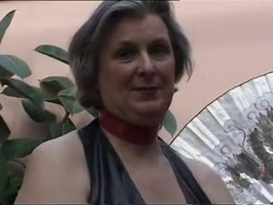 Kinky granny plays with huge sex toys