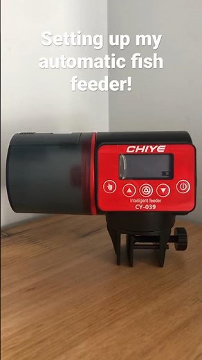 Setting Up My Automatic Fish Feeder!
