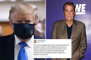 Trump retweets Chuck Woolery blasting virus 'lies' to tip 2020 election