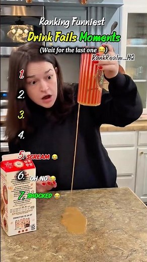 Ranking the funniest drink fail moments 😂 #viral #funny