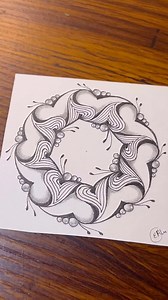 86K views · 432 reactions | Zentangle Pattern -PUSSEL| Drawing Tutorial For Beginners #zentangle #doodle #art #trending #easyart | Easy Art | Facebook