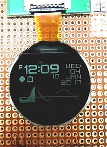 [Hot Item] Customizing Round Watch Dfstn LCD Monitor with Flat Cable Connector