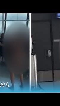 Completely naked woman has wild meltdown at DFW airport