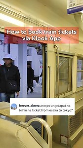 11K views · 25 reactions | 544 pesos lang ang Osaka to Kyoto! Quick tutorial lang ito on how to book train tickets via Klook app! For more discounts, you can use our promo code 헦헢헥헔헟ퟱ헢헙헙 & 헝헔헠헜헠헢헬ퟱ헢헙헙. Kitakits sa Japan! #japantips #japanguides #japantrain #soral | Soral | Facebook