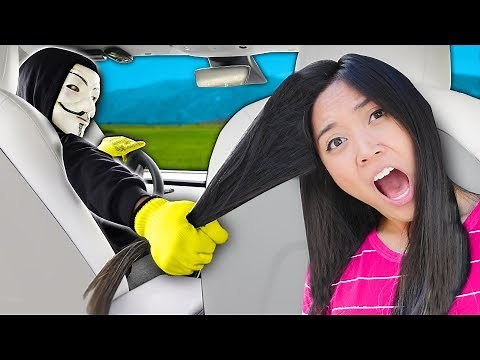 HIDING INSIDE HACKER TESLA and TRAPPED FOR 24 HOURS in Hide and Seek Challenge