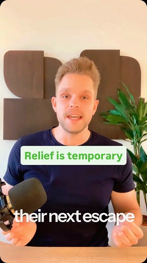 Relief is temporary. Reality always returns. You can’t smoke, drink, or scroll away your pain. It waits. Patiently. But when you face it — it shifts. Every urge is a message, not a monster. Listen, learn, then lead yourself. You don’t need another escape. You need honesty, action, and purpose. That’s real recovery. 🔥 #RecoveryJourney #NoMoreEscaping #MenAndAddiction #DisciplineEqualsFreedom #HealingMen | Unchained School of growth