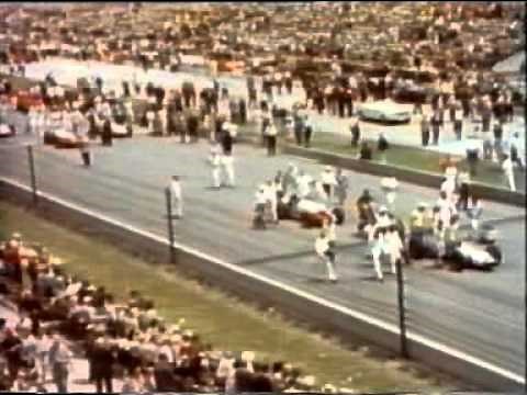 Dave MacDonald and Eddie Sachs 1964 Indy500 Crash