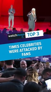 30K views · 203 reactions | These celebs were ATTACKED by their fans  #celebrity #celebrities #celeb #popculture #popularculture #watchmojo | WatchMojo | Facebook
