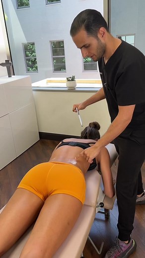 QL muslce scraping #massage #chiropractor | Muscle