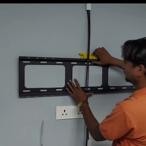 1K views · 21 reactions | Smart panel 75 inch BenQ installation work #tvinstallation #smartboard #benq #wallmounted | Homeworktech | Facebook